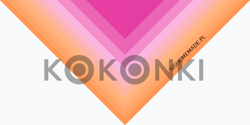 Klubíčko KOKONKI ReCotton RE080 Ovocná mísa - fuchsie/růžová/meloun/dýně 3  nitky 1500m