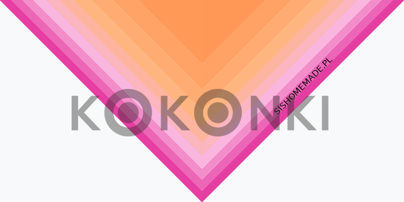 Klubíčko KOKONKI ReCotton RE080 Ovocná mísa - fuchsie/růžová/meloun/dýně 3  nitky 1500m