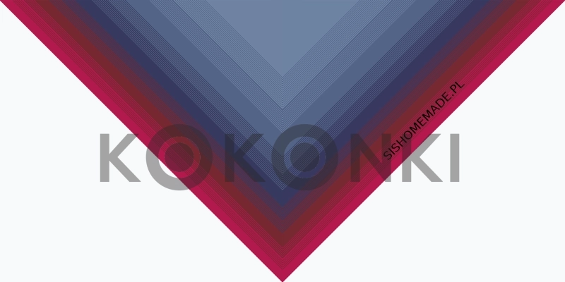 Klubíčko KOKONKI Merino KNOP 772 Shared moments - Rubínová/vínová/námořnická modrá/fumo/šedomodrá 3 nitky 2000m