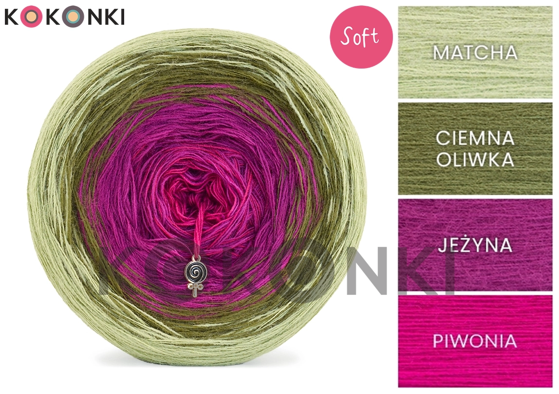 Klubíčko KOKONKI Soft 299/ 4nitky 250m