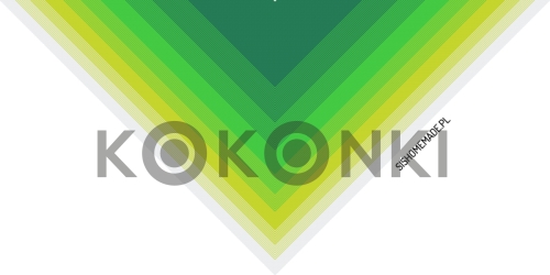 Klubíčko KOKONKI CLASSIC A176 Bílá / kiwi / zelené jablko / absint 3 nitka 1200m OPAČNÝ NÁVIN