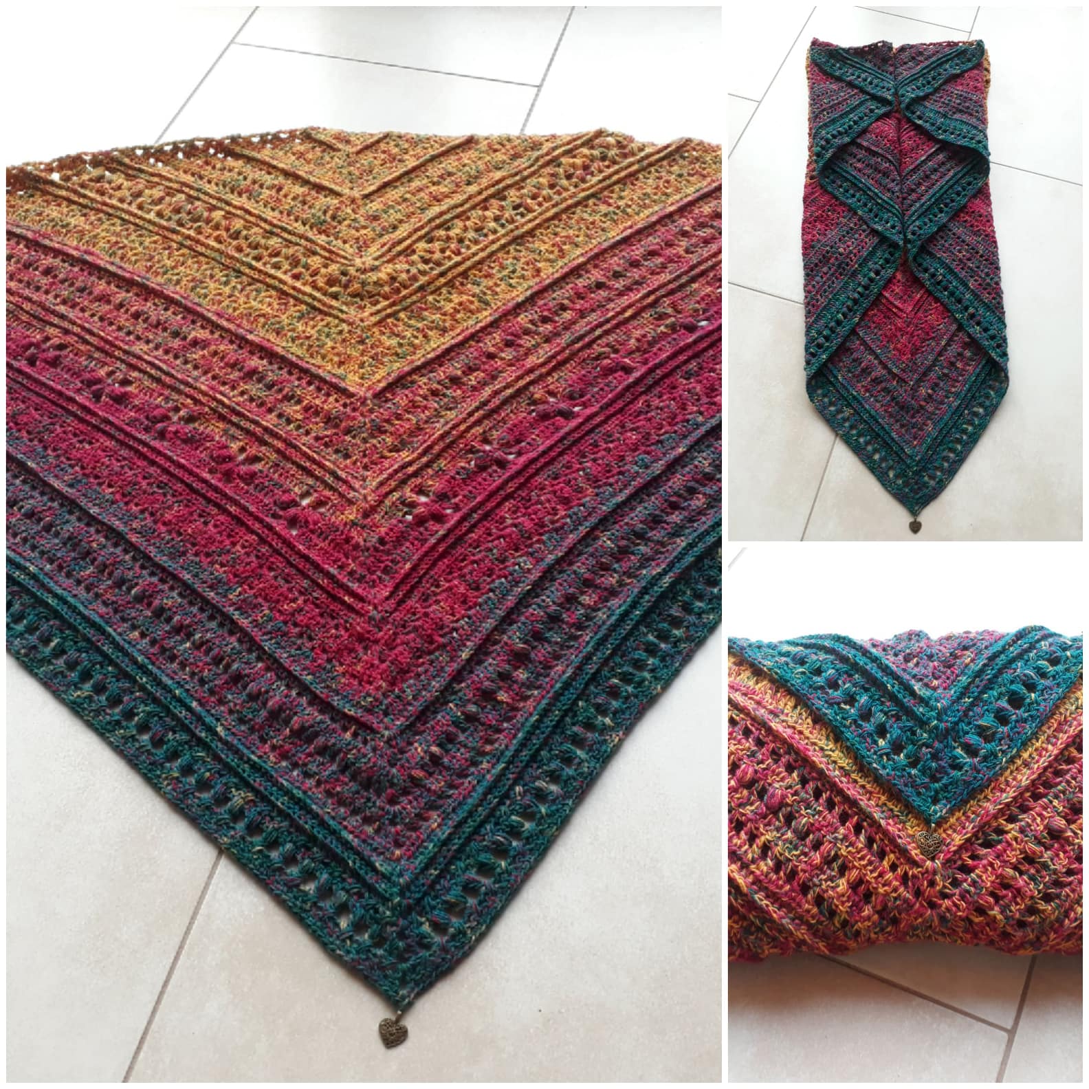 Klubíčko KOKONKI SOFT Rare Marine R01 / pivoňka / hořčice + rainbow vínová 2000m