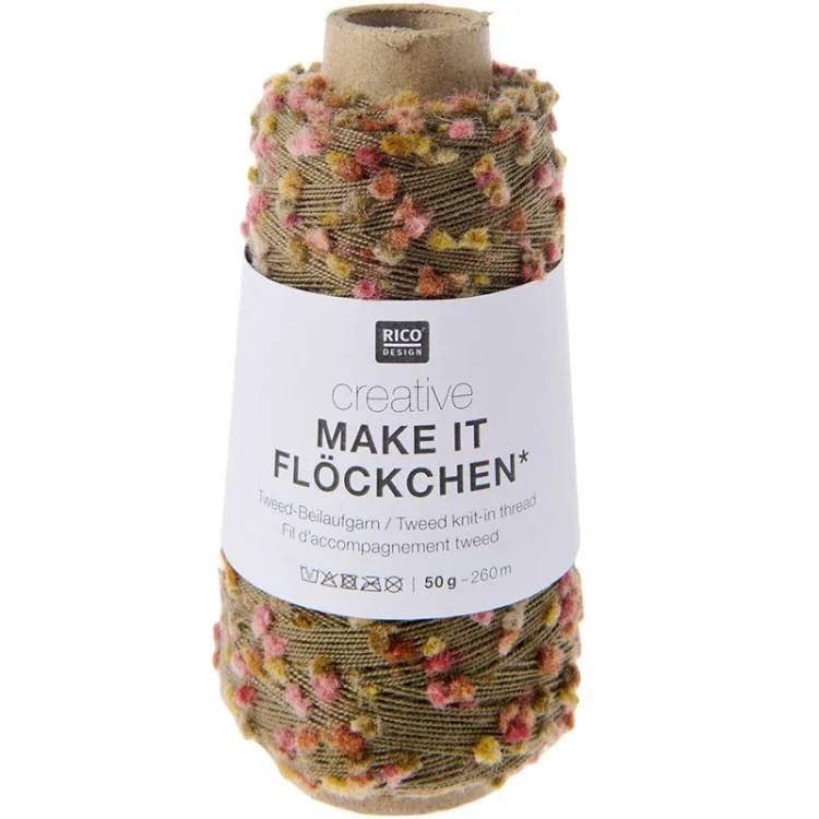 Efektní příze Rico Design Creative Make It Flöckchen / 001