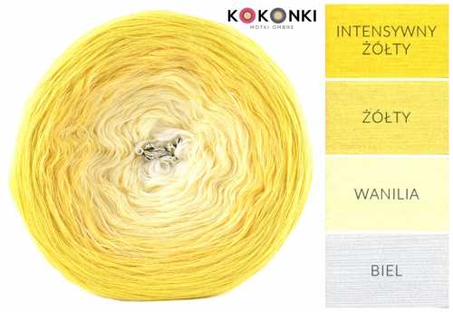 POCKET A768 Sun Ibiza - intenzivní žlutá / žlutá / vanilka / bílá