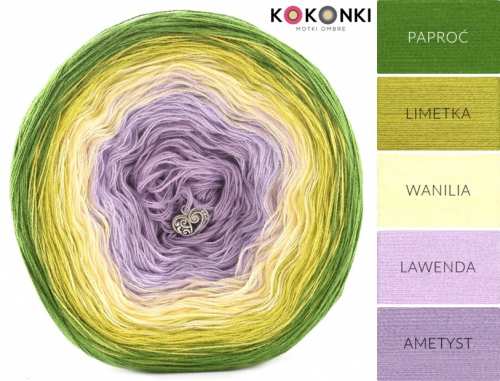 KOKONKI A695 Fern / vápno / vanilka / levandule / ametyst