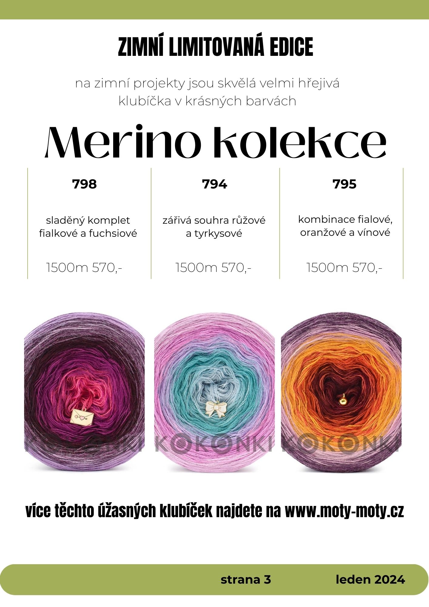 Časopis o háčkování z dílny MOTY-MOTY leden  v .pdf