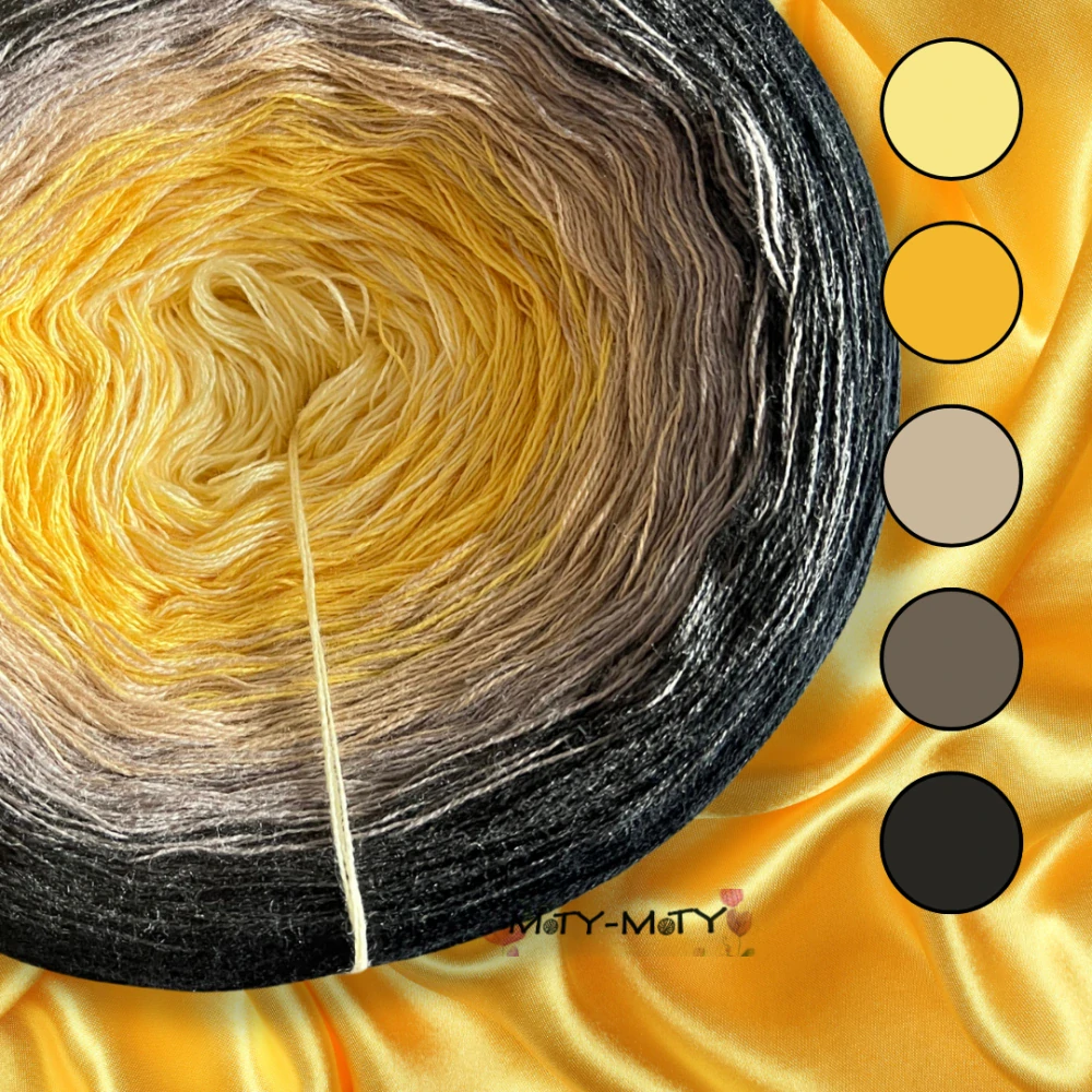 Klubíčko Moty-Moty "Světla ve tmě" 4 nitky 1500m