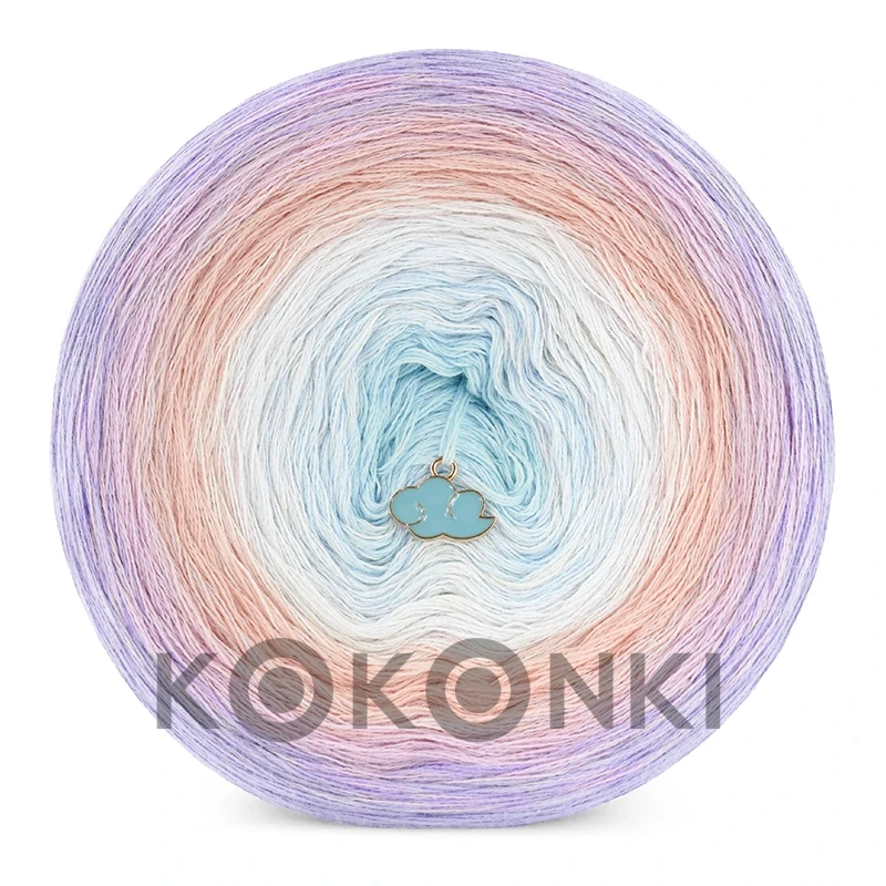 Klubíčko KOKONKI Nature NT074 Blossom mist 3 nitky 1500