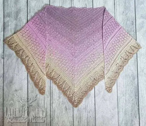 Klubíčko KOKONKI A160 tmavě béžová / studená béžová / Heather / světle fialová/ 3 nitky 1000m