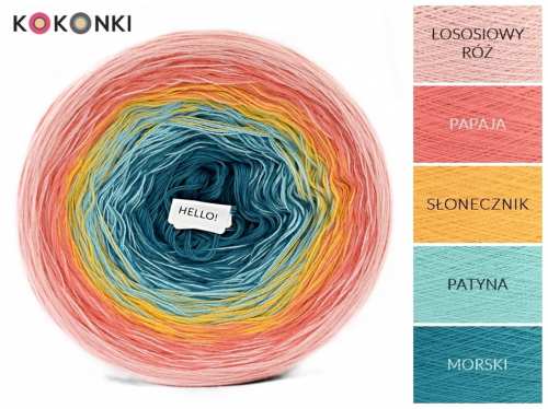 KOKONKI COTTON H033 100% bavlna 1200m