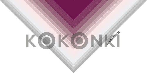 KOKONKI A927 Třešňový sad - světle šedá / bílá / pastelově růžová / špinavě růžová / ostružina 3 nitka 1600m