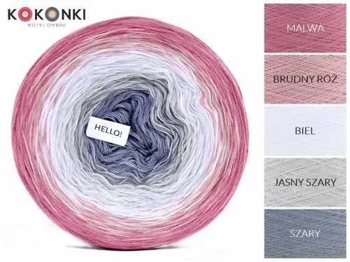 Klubíčko KOKONKI COTTON H010 100% bavlna 1200m