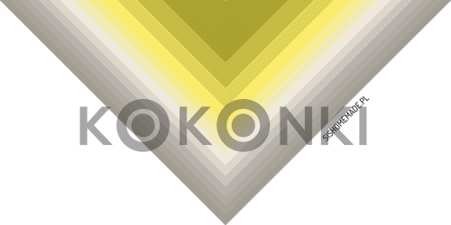 Klubíčko KOKONKI CLASSIC B064 Mr. Easter - limetková / žlutá / krémová / šedobéžová / béžová melanž 3 nitka 1000m 