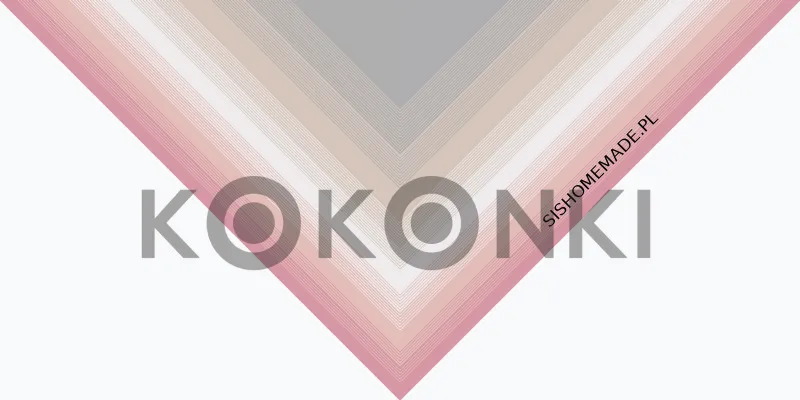 Klubíčko KOKONKI ReCotton RE068 Classic Dessert - Malinová růžová/lososová/pusinka/šedá/šedá 3 nitky 1200m