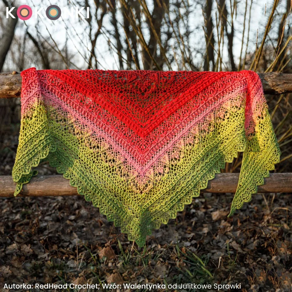 Klubíčko KOKONKI Nature NT076 Poppy field 3 nitky 1500