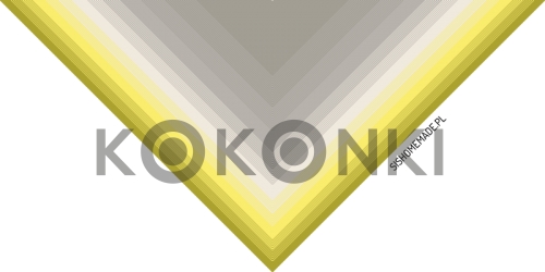 Klubíčko KOKONKI CLASSIC B064 Mr. Easter - limetková / žlutá / krémová / šedobéžová / béžová melanž 3 nitka 1000m 