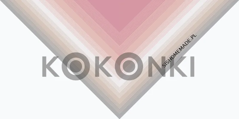 Klubíčko KOKONKI ReCotton RE068 Classic Dessert - Malinová růžová/lososová/pusinka/šedá/šedá 3 nitky 1200m