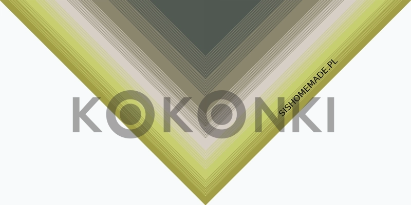 Klubíčko KOKONKI Merino 776 V dobrém i zlém - Olivová/limetka/len/khaki/tmavá khaki 3 itky 1200m