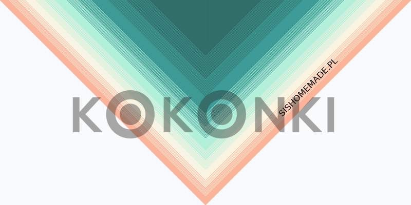 Klubíčko KOKONKI Classic B195 Poslední záchrana - tmavý smaragd/smaragd/máta/pudrová béžová/broskev 3 nitky 1500m