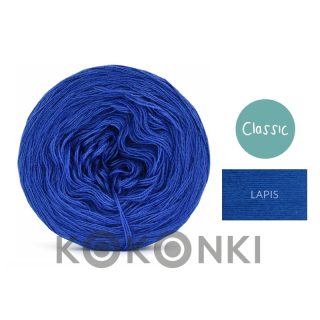 Klubíčko KOKONKI Classic Mono jednobarevný - lapis 3 nitky 250m