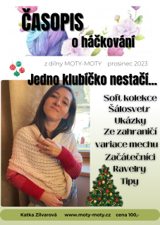 Časopis o háčkování z dílny MOTY-MOTY prosinec v .pdf