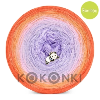 Klubíčko KOKONKI Bamboo BB01 4nitky 1200m