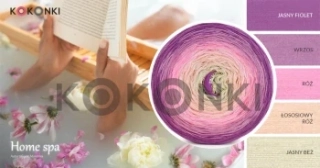 Klubíčko KOKONKI Classic B192 Home spa 4nitky 1800m