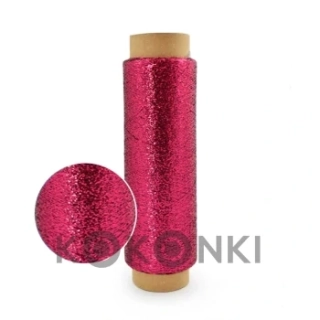 Metalická nit KOKONKI Lurex magenta 800m